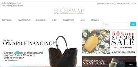 Sites like Snobswap