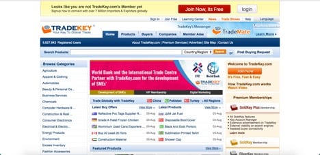 Sites like Tradekey