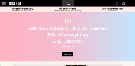 Sites like missguided