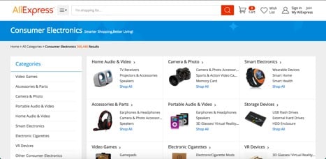 sites like aliexpress