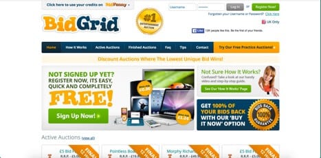 Sites like BidGrid