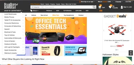 sites like gearbest