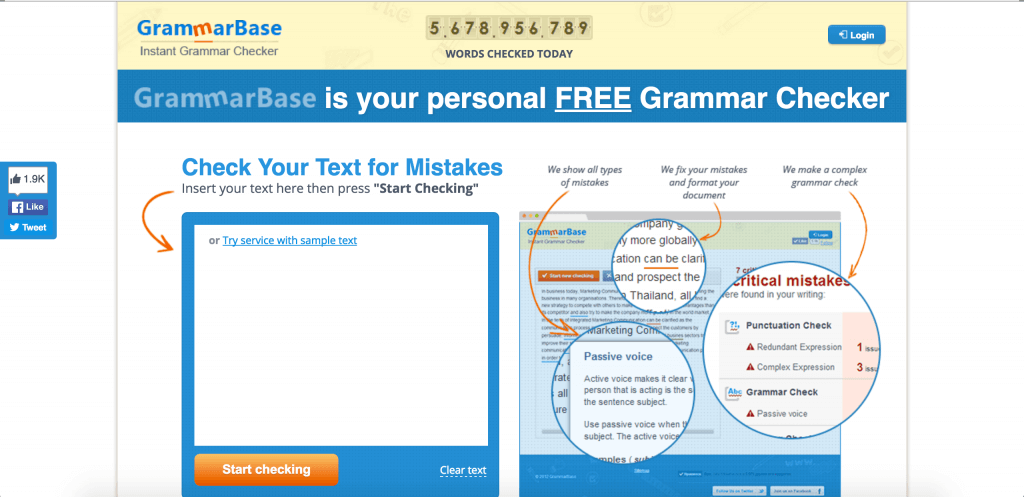 websites similar to grammarly but free