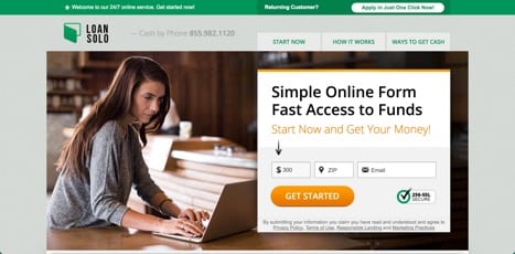 Payday loans like LoanSolo