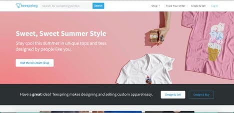 Sites like Teespring