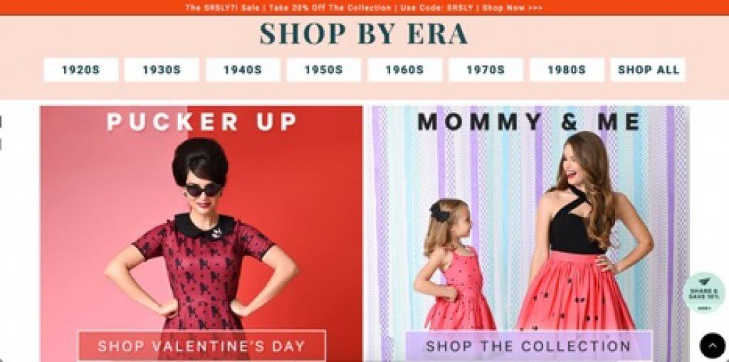 6 Vintage Clothing Sites Like Modcloth