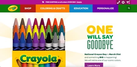 crayola store
