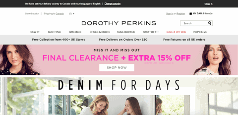 Dorothy Perkins