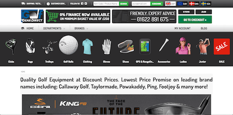 Golf Gear Direct