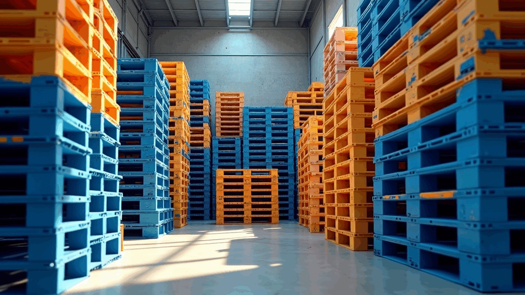 buy used plastic pallets